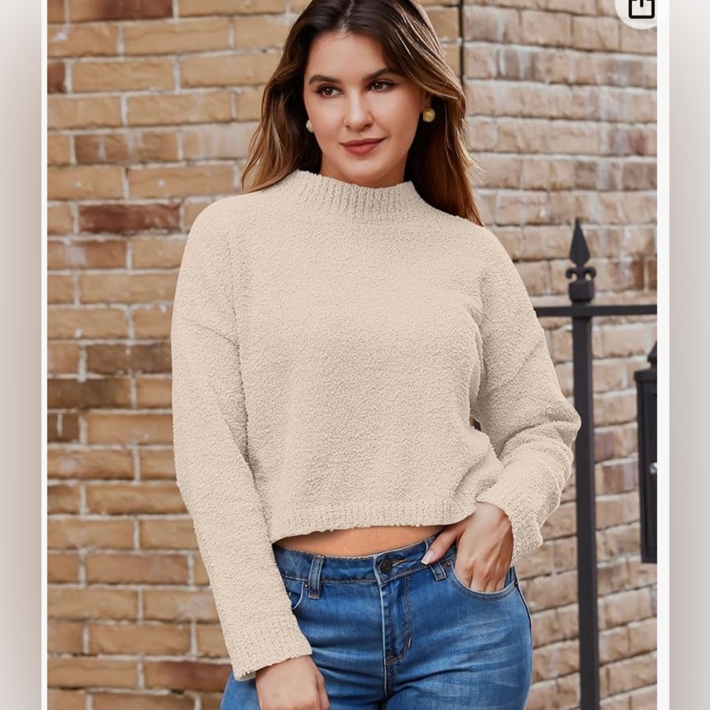 Cropped sweater